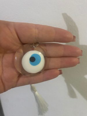 Chaveiro Místico - olho grego grande CHM06